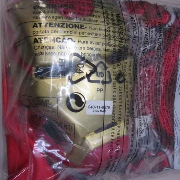 2PC LICENSED AVENGERS ENDGAME IRON MAN COSTUME SIZE M (8-10) - Picture 2 of 2